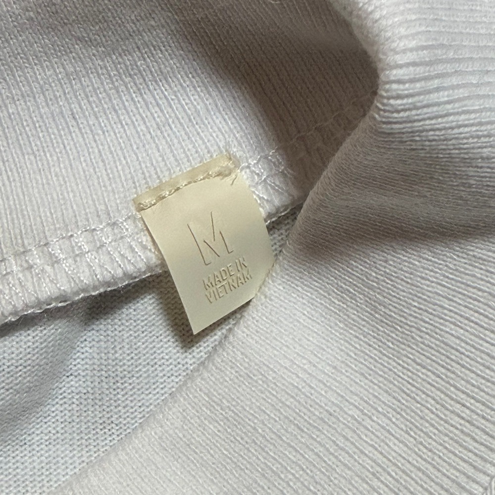 Fear of God Essentials White Logo T-Shirt Streetwear Basic Mens Size Medium - Picture 6 of 7